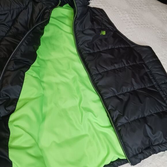 New Balance Men’s Puffy Hoodie Vest size XXL - Picture 6 of 9